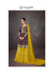 Evening Fusion Wear Designer Skirt Kurti