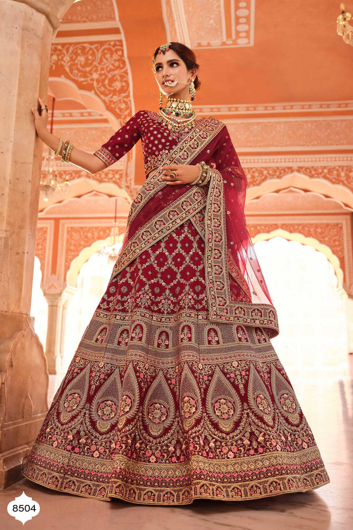 Reception Wear Traditional Lehenga Choli Fashion Nation