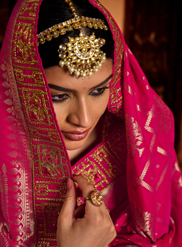 Marriage Function Wear Latest Saree - Fashion Nation